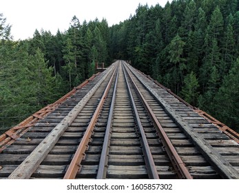 Niagra Trestle In Goldstream Provincial Park