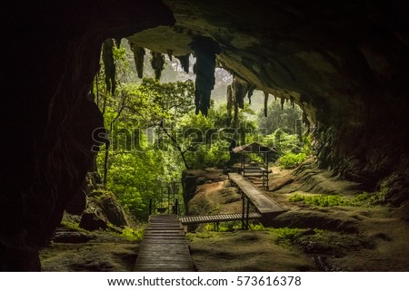 Niah National Park, Niah Cave in Sarawak Malaysia