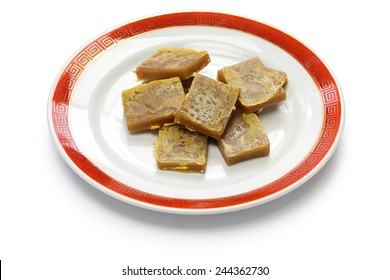 Nian Gao, Chinese New Year Rice Cake, Cooked