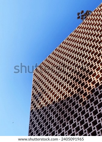 Nice architecturel geometric facade, texture