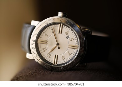 Nice black men clock close up 