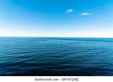 nice blue sea and sky