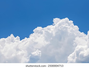 Nice Blue sky cloudy background