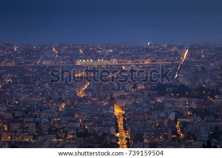 Similar – Gargoyle on Notre Dame In Paris at sunset