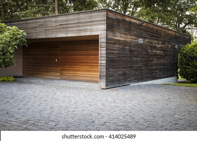 Nice Car Garage On The Countryside Of Switzerland