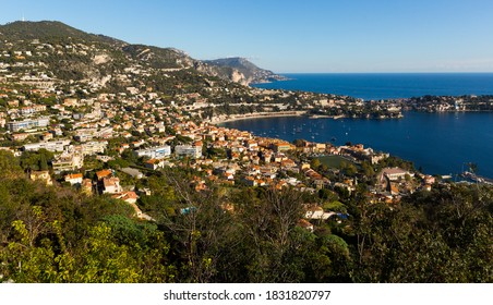 Nice Cityscape With Apartment Buildings Seaview, France