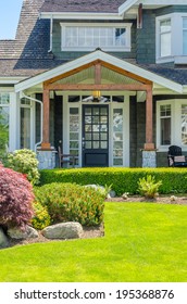 A Nice Entrance Of A Luxury House