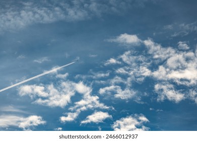 nice fligth in the sky