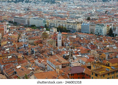 Nice, France, Old Town Vieille Ville  View From The Top