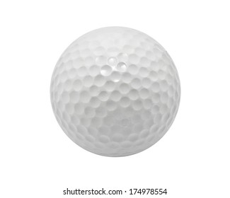 Nice Golf Ball Isolated On White Stock Photo (Edit Now) 169336655