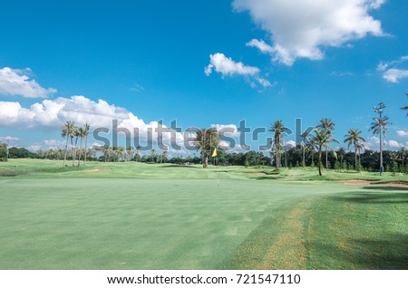 Nice green ,ready to putting 