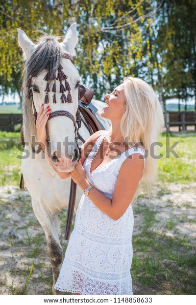 american girl white horse