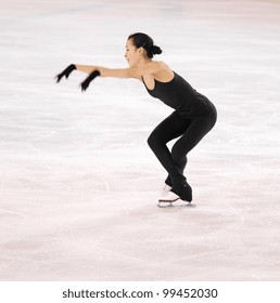 NICE - MARCH 27: Kanako Murakami Of Japan Skates During Official Practice At The ISU World Figure Skating Championships, Held On March 27, 2012 In Nice, France