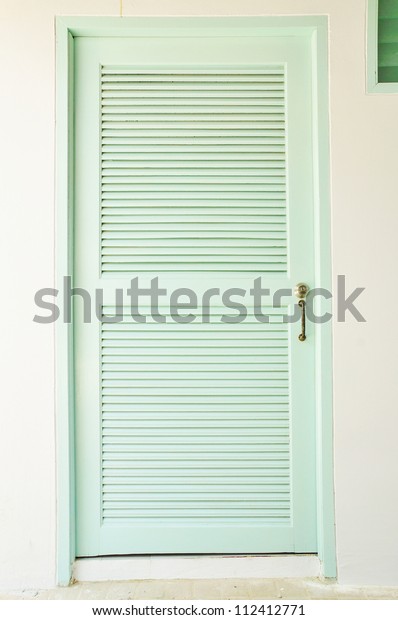Nice Modern Door Lock Stock Photo Edit Now 112412771