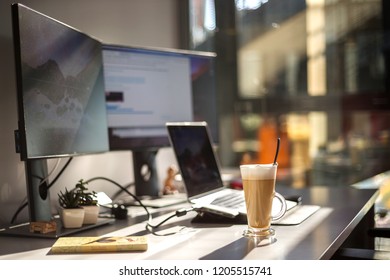 nice office workplace