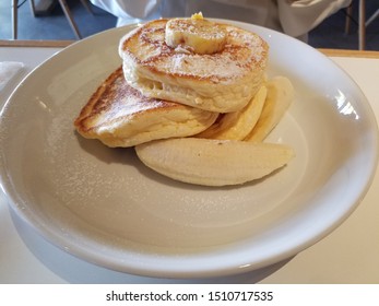 Nice Pancake At Famous Restaurant In Tokyo, Japan.