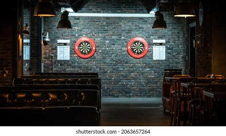 Nice place to play darts. - Shutterstock ID 2063657264