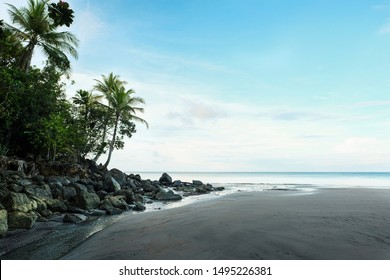 A nice and quiet beach in Gorgona Island, Colombian Pacific