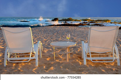 Nice relaxing Image of a vacation setting In mexico