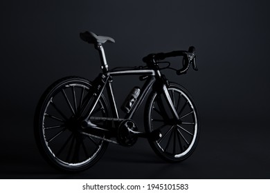 Nice Road bicycle backgroung black and white