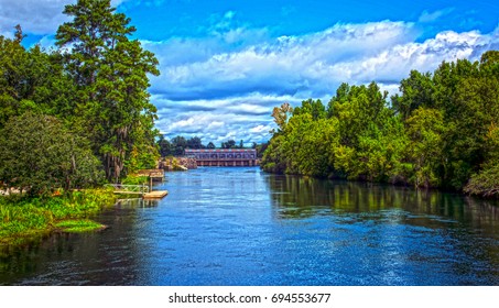 A Nice Sunny Day In Augusta, GA. / Clear Blue Skies