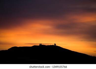 The nice sunset