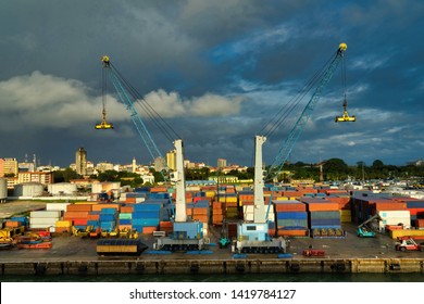 Nice View Of Conakry Harbour In Guinea