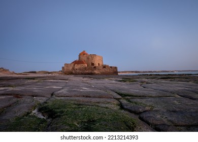 Nice View Of Fort Vauban On The Beach Of Ambleteuse In The North Of France