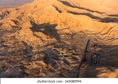 A Nice View From Hot Air Balloon In Luxor Egypt