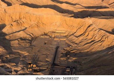 A Nice View From Hot Air Balloon In Luxor Egypt