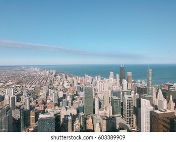 Nice View From Skydeck Chicago