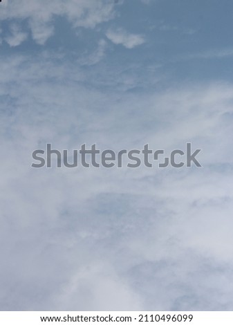 Nice white clouds in the sky