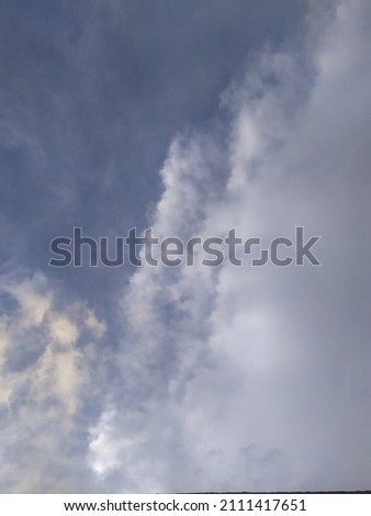 Nice white clouds in the sky