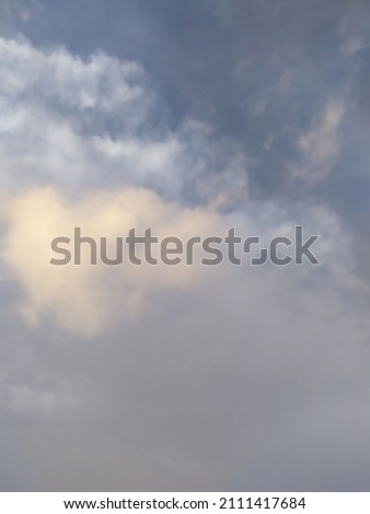 Nice white clouds in the sky