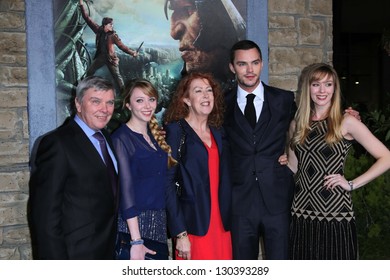 Nicholas Hoult And Family At The 