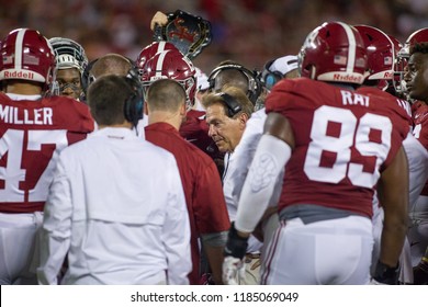 Nick Saban-Alabama Football Campingworld Kickoff September 1st, 2018 In Orlando Florida -USA Alabama Crimson Tide Vs. Louisville Cardinals 