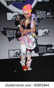 Nicki Minaj In The 2011 MTV Video Music Awards Press Room, Nokia Theatre LA Live, Los Angeles, CA. 08-28-11