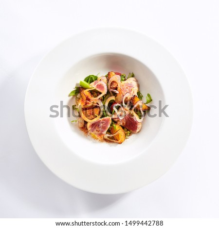 Similar – Salad made of seafood Food