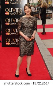 Nicola Walker Arriving For The Laurence Olivier Awards 2013 At The Royal Opera House, Covent Garden, London. 28/04/2013