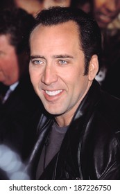 Nicolas Cage At The Premiere Of WINDTALKERS, 6/6/2002, NYC