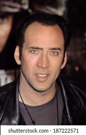 Nicolas Cage At Premiere Of WINDTALKERS, NY 6/6/2002