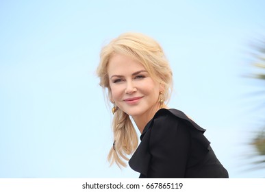 Nicole Kidman attends the 'Top Of The Lake: China Girl' photocall during the 70th annual Cannes Film Festival at Palais des Festivals on May 23, 2017 in Cannes, France.