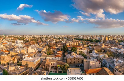 Nicosia City View. Old Town. Cyprus