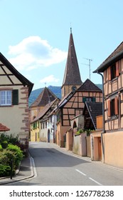 Niedermorschwihr Village In Alsace