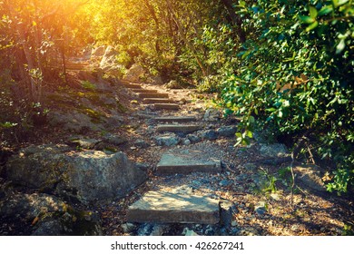 Nietzsche Footpath,  Eze Village, France