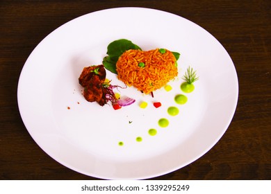 Nigeria Jollof Rice With Chicken