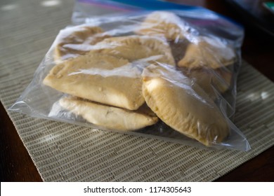 Nigerian Meat Pie In Plastic Bag