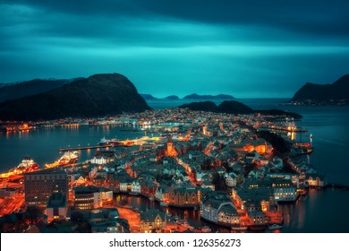 Night Alesund