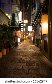 Night Alley.Osaka.Japan.Area Dotonbori.2008 Year
