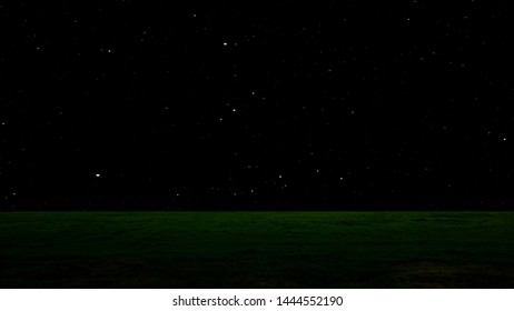Night background, meadow and night sky - Shutterstock ID 1444552190